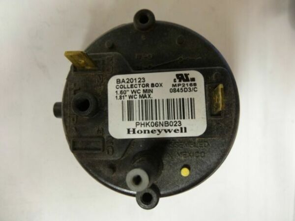 Carrier Bryant 2 Stage Furnace Air Pressure Switch