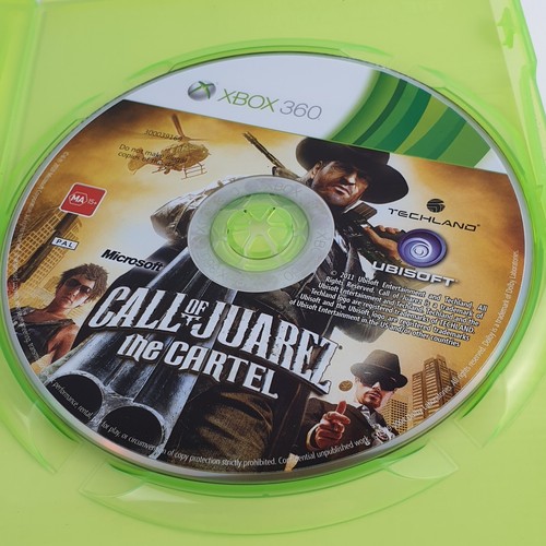 Xbox 360 CALL OF JUAREZ The Cartel Game Manual 2012 PAL Singapore MA 15+ Vgood - Picture 6 of 7