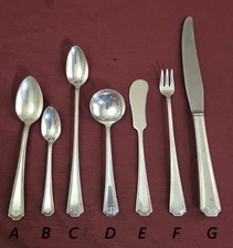 National Silver Co EPNS Adam (1930) Sold Per Piece