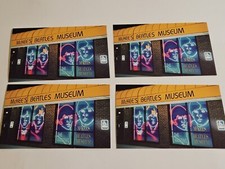 4x 1990's McKee's The Beatles Museum Virginia Beach, VA Souvenir Postcard Lot