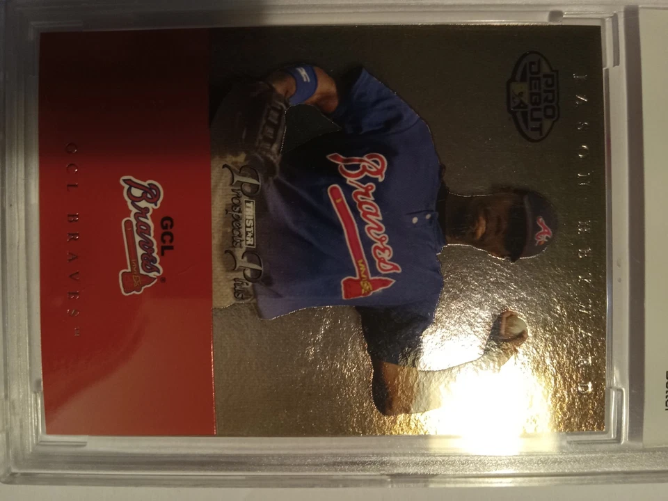 2007 Tri Star Prospect Plus #11 Jason Heyward Rookie BCCG 10 Braves rc SEE BACK - Image 2 of 3