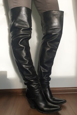 over the knee cowboy boots