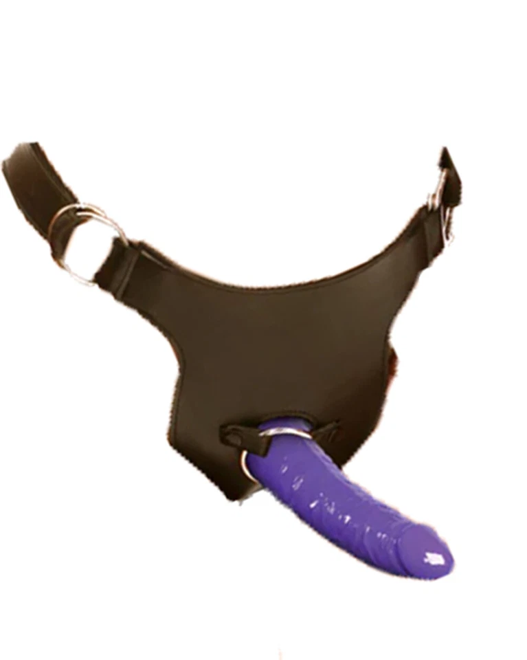 Adjustable Plus Size Strap-On harness KIT With Realistic Dildo Pegging Gear - Image 2 of 2