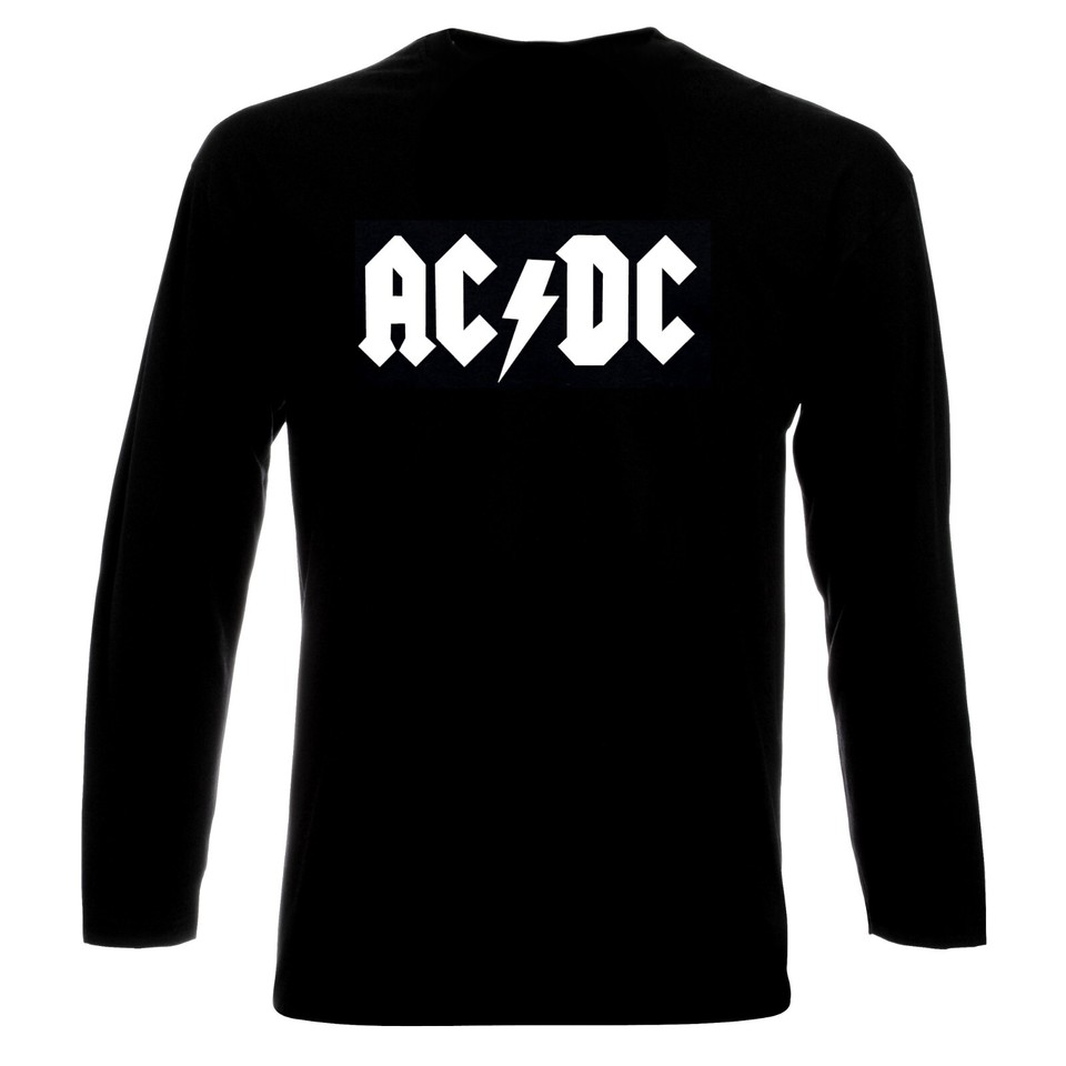 AC DC men's long sleeve t-shirt,100% cotton,S to 5XL | eBay