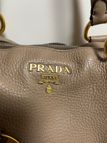 Prada leather sling bag, beige. Good condition. - Picture 2 of 5