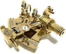 ROSS LONDON Kelvin & Hughes London 1917 Sextant Determine Latitude & Longitude