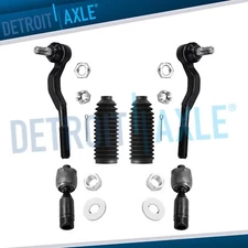 Front Inner Outer Tie Rod End Links Suspension Kit for 1995 - 2004 Toyota Tacoma