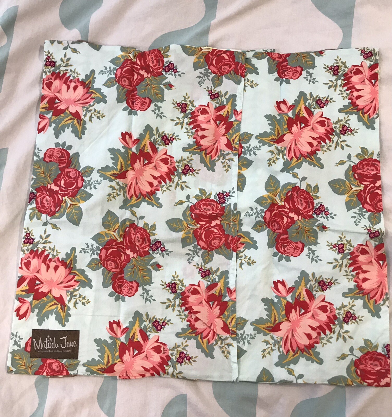 Matilda Jane Pillow Cover 18 x 18 Decorative Cotton Cottagecore Throw