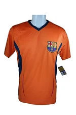 FC Barcelona Soccer Official Adult Poly Jersey P016 Rhinox - L