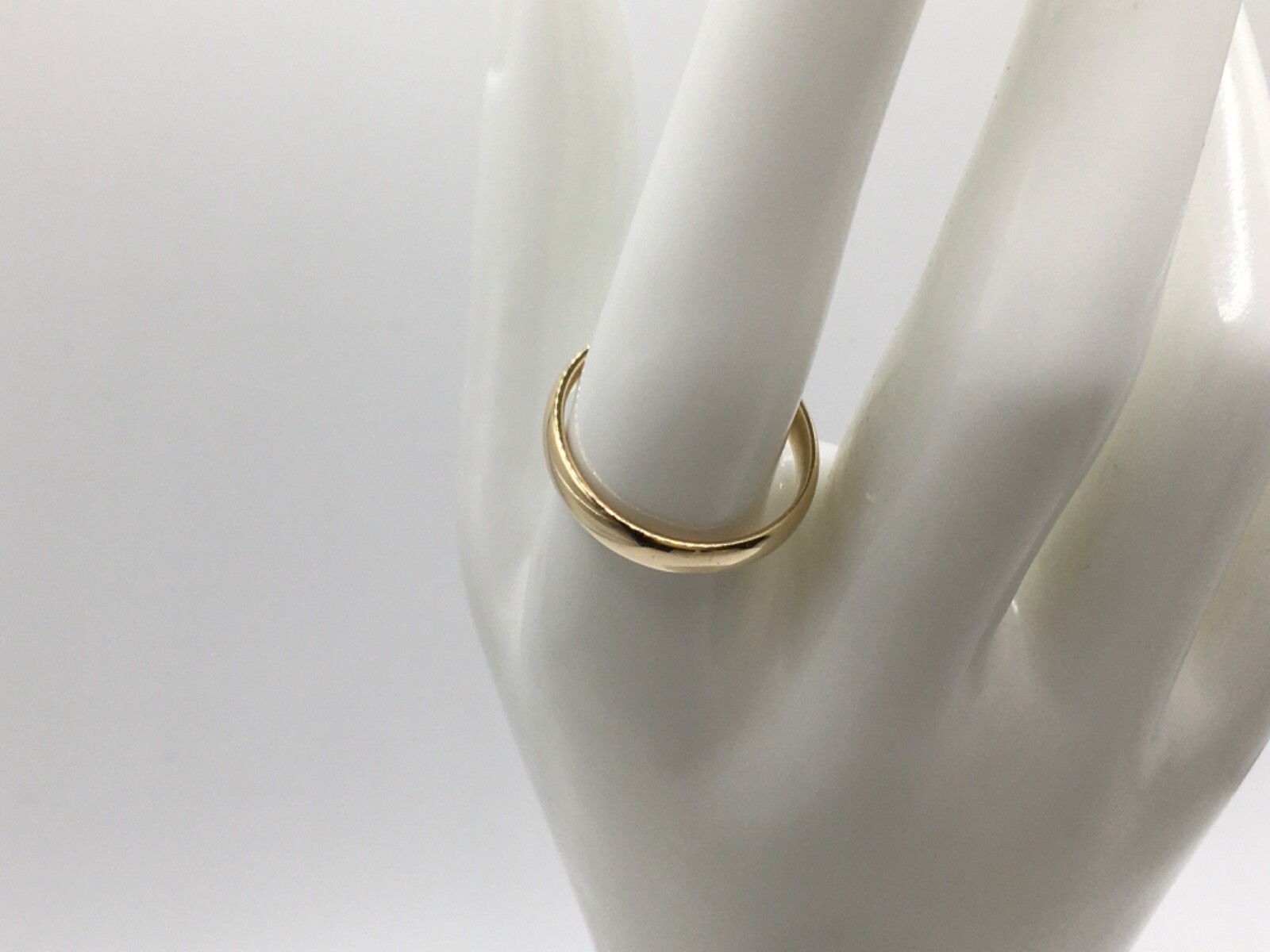 14k Yellow Gold Stackable Ring or Band Ring 3.64 … - image 4