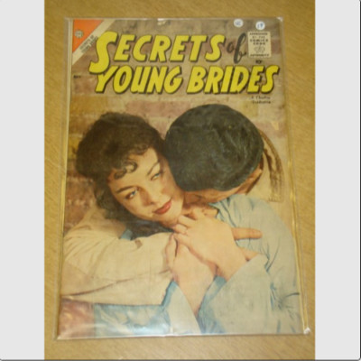 SECRETS OF YOUNG BRIDES #19 VG (4.0) CHARLTON COMICS MAY 1960 COVER A