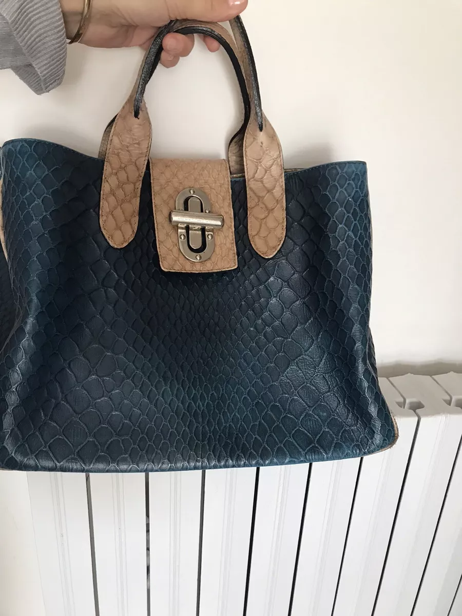 Borsa In Pelle MAXIMA MILANO made In Italy eBay