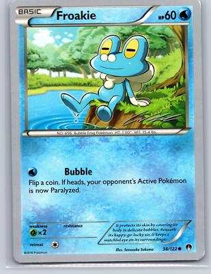 Froakie 38/122 Pokemon 2016 World Championships Cody Walinski NM