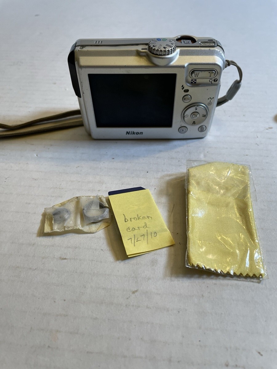 Nikon Coolpix P2 Silver Compact Camera PARTS | eBay