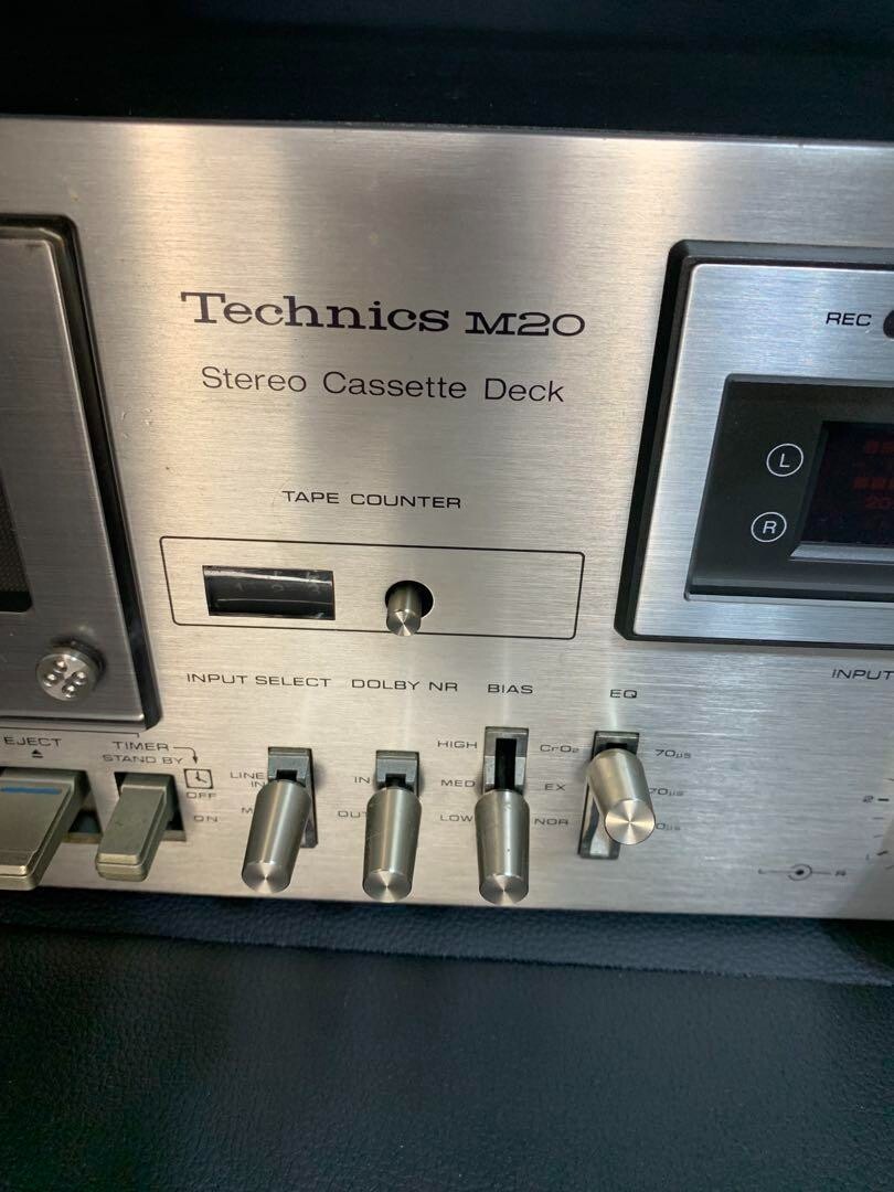(希少)テクニクスステレオカセットデッキ　RS-M20 Technics RS-M20の仕様 テクニクス