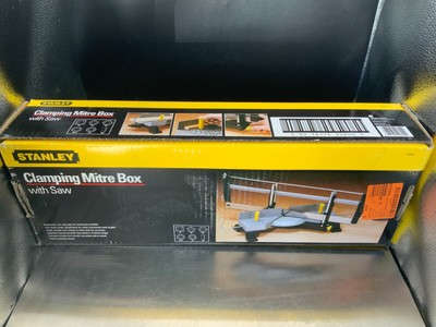 Stanley Clamping Miter Saw Box with Saw 