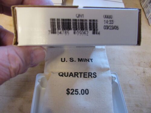 $25 Unopened Mint bag of 2005-D Minnesota State Quarters - Picture 3 of 3