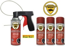 Woolwax™ Spray Can Undercoat Kits 4.6,or 12 cans Straw or Black