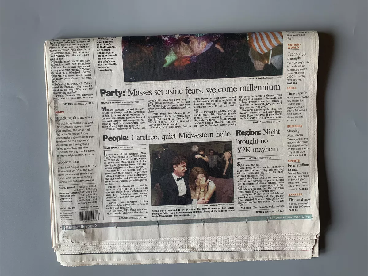 Saint Paul Minnesota Pioneer Press Newspaper Thursday January 21 1993