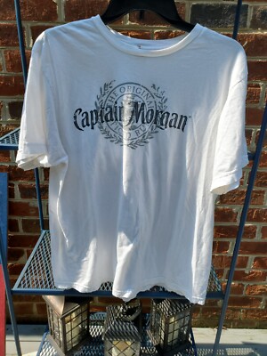 Captain Morgan Original Spiced Rum T-Shirt To Life Love And Loot Large 