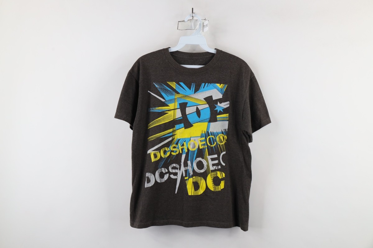 00s DC SHOES vtg tシャツ old skate オールドスケート 00s SKULL SKATE DEAD GUYS Print S/S Tee 黒 L スカルスケート