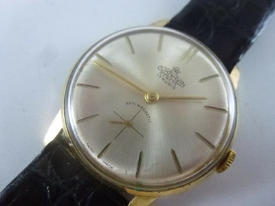 VINTAGE CORNAVIN GENEVE 17 JEWELS ANTIMAGNETIC MEN'S SWISS WATCH WORKING |  eBay