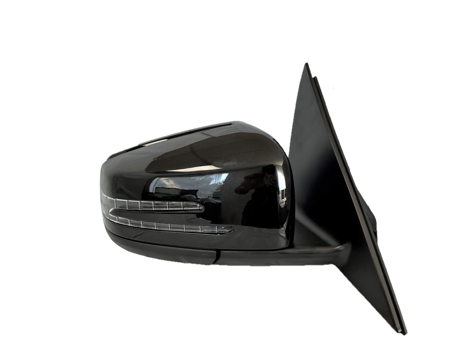 #77 BLACK PASSENGER RIGHT MIRROR W/BLIND SPOT FOR MERCEDES C250 C300 C350 10-14