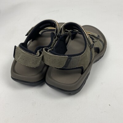 Teva Men’s Katavi 2 Slide Sandals Size 13 Gray Leather Hook Loop Outdoor 1019192 Teva Men main image 4