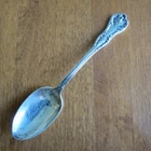 Chantelaine (1894) by Lunt Silver Teaspoon Sterling "Arthur 1895" In Bowl