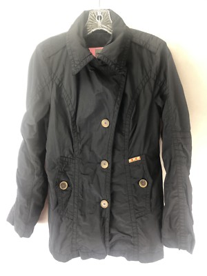 Cinque Navy Blue Jacket with Pink Lining Women's Size S