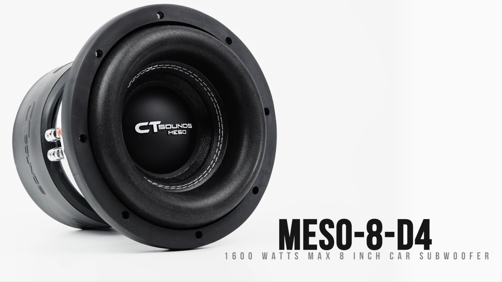 CT Sounds MESO-8-D4 8-Inch Car Subwoofer 800W RMS Dual