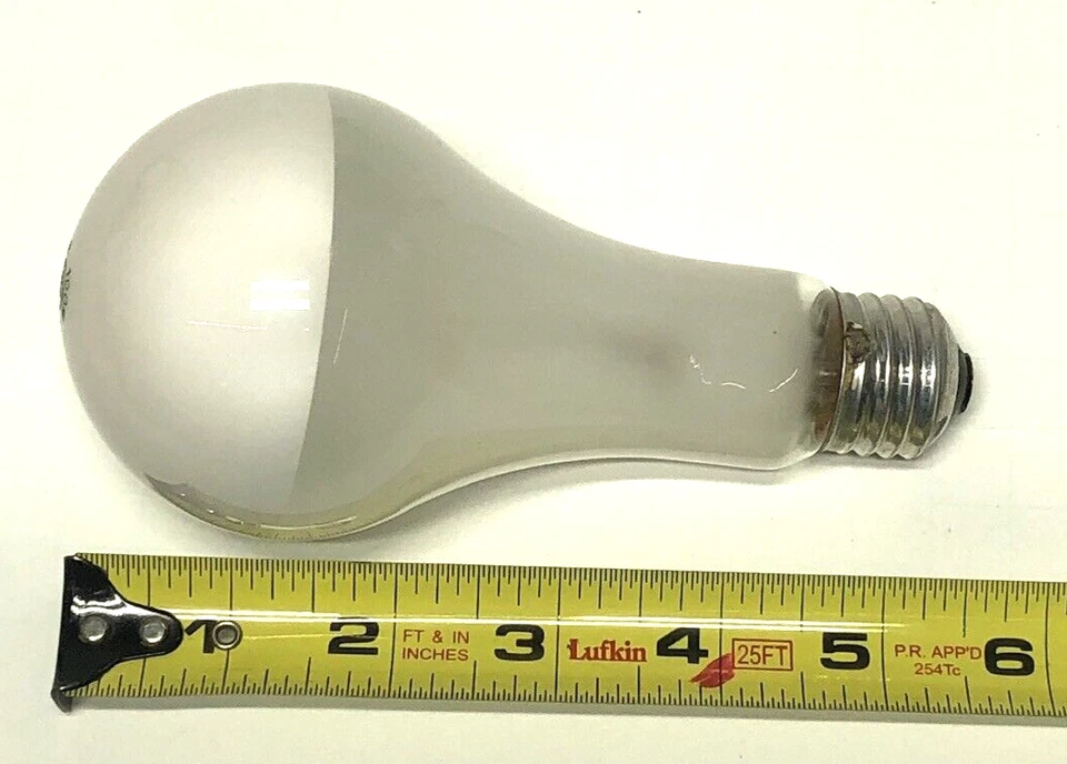 G.E. 100A23/SB WHITE BOWL - FROSTED NECK - Image 2 of 4