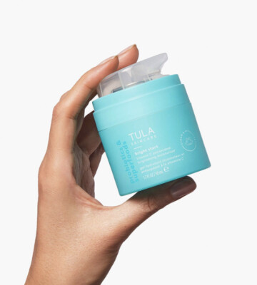 $58 TULA Bright Start Vit C Antioxidant Brightening Moisturizer 1.7oz FULL SIZE