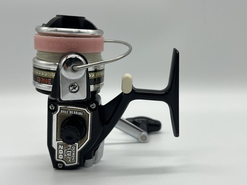 OLYMPIC Spinning Reels OLYMPIC CV-200�U Fishing Reels Made In Japan USED - Picture 6 of 17