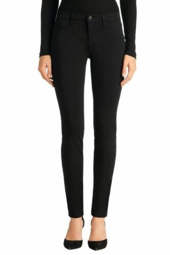 Super Skinny Luxe Sateen Black Jeans 23 