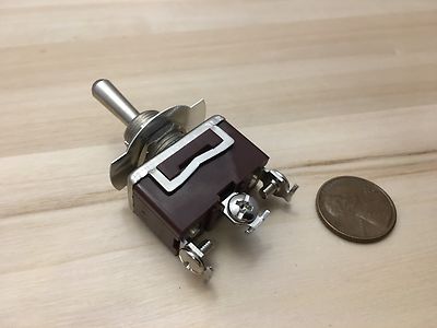 5 Interruttori Momentanei ROSSI A 3 PIN - ON-OFF-ON A Ritorno Molla, Per Circuiti 12V/125V