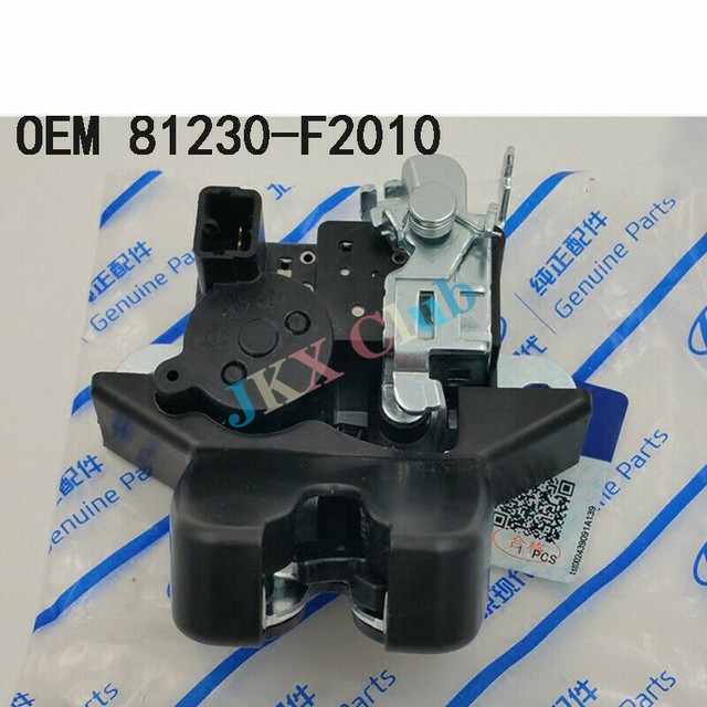 Rear Trunk Lock Latch Genuine 81230F2010 For Hyundai Elantra 20172018