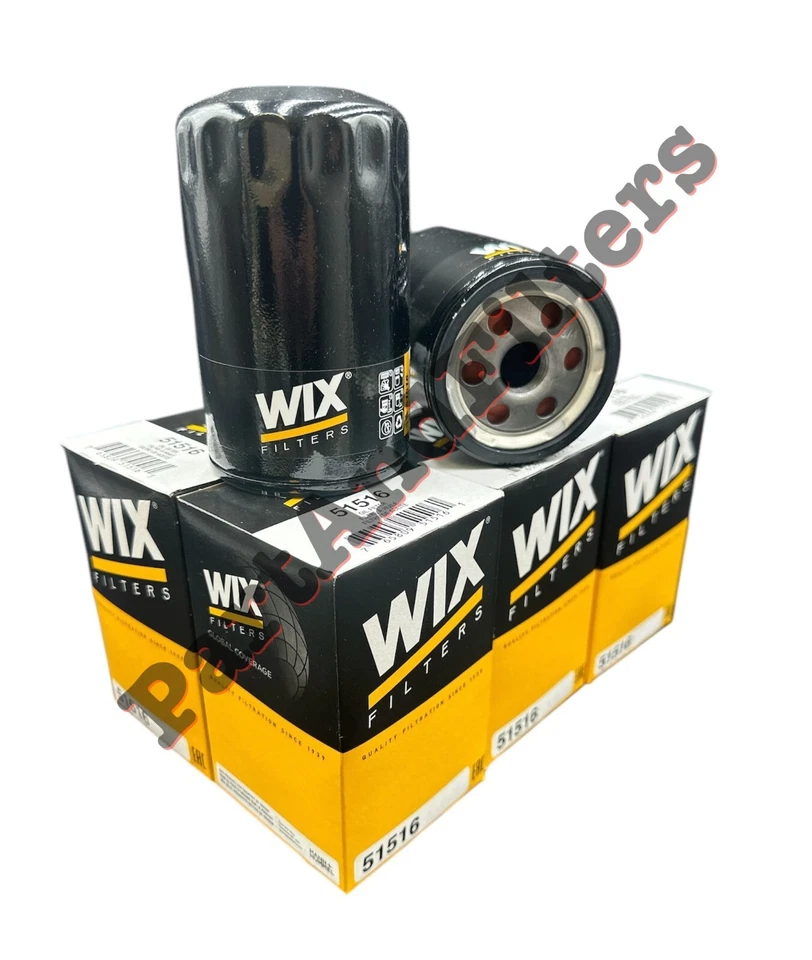 Filtro de aceite Wix 51516 para Ford Mazda Chrysler Dodge Jeep (paquete de 6) Foto 2 de 2