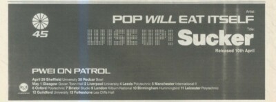 ANEW1 WERBUNG 4X11 POP FRISST SICH SELBST: WEISER SAUGER