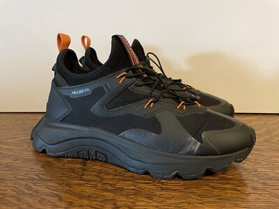 Palladium Thunder Lo Men's Sneakers 08851-008-M Outdoor Shoes Black Size 8.5 