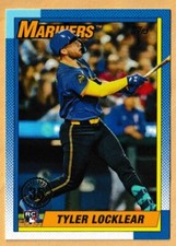 2025 Topps Series 1 Baseball 1990 35th Anniversary Tyler Locklear RC T90-6
