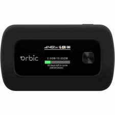 Orbic Speed RC400L - Black (Verizon) 4G LTE Mobile Wi-Fi Hotspot Router Modem