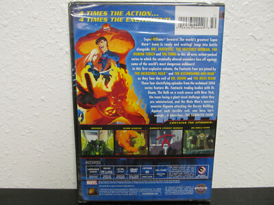Fantastic Four: Worlds Greatest Heroes - Volume 1 (DVD, 2007) for