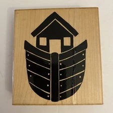 JRL Design R181 The Ark Wood Mounted Rubber Stamp RS3