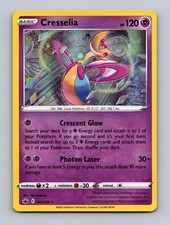 Cresselia 064/198 Holo Rare Chilling Reign Pokemon Lightly Played