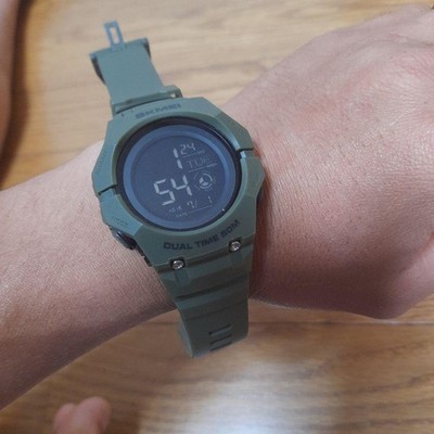 SKMEI Digital Watch, Khaki