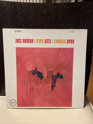 STAN GETZ & CHARLIE BYRD Jazz Samba Vinyl LP Record Verve V6 8432