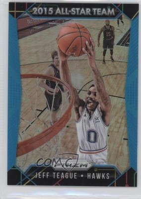 2015-16 Panini Prizm All-Star Team Light Blue 117/199 Jeff Teague #362 3c7