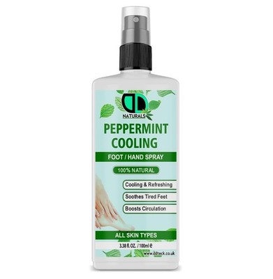 Pfefferminz kühlendes Fuß-/Handspray revitalisieren und erfrischen mit einer erfrischenden