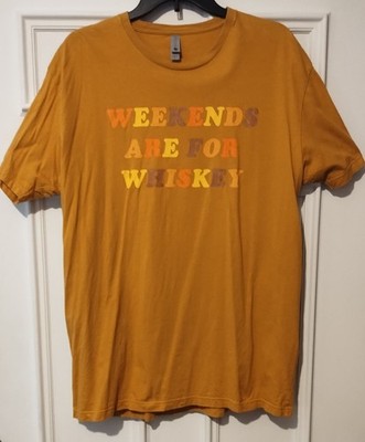 Ole Smokey Tennessee Whiskey Weekends Are For Whiskey Graphic Tshirt Mens XL